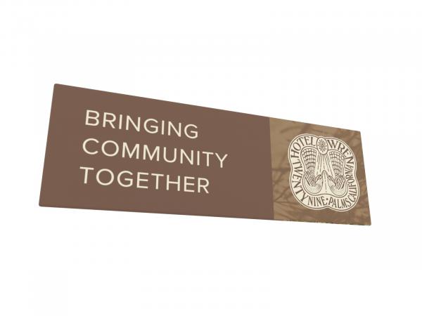 TF-2002 (2D) Rectangle Hanging Sign -- View 2