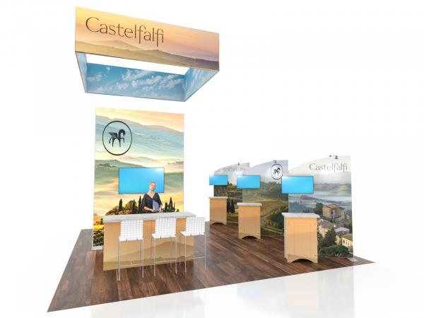 VK-5211 Island Trade Show Exhibit -- Image 1