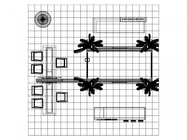 VK-5215 Island Trade Show Exhibit -- Plan View