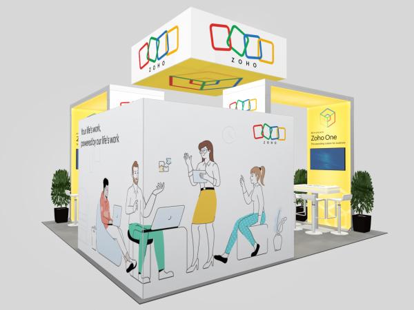 RE-9176 Island Rental Trade Show Exhibit -- Image 3