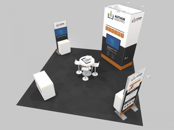 RENTAL | RE-9209 Gravitee Modular Island Exhibit -- View 5