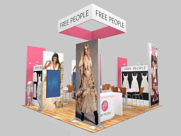 RE-9216 Island Rental Trade Show Exhibit -- Image 4