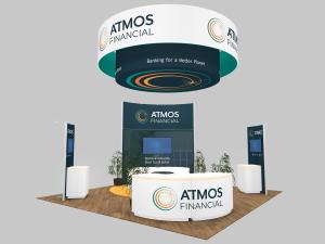 RE-9198 Island Rental Trade Show Exhibit -- Image 1