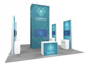 RE-9206 Island Rental Trade Show Exhibit -- Image 1