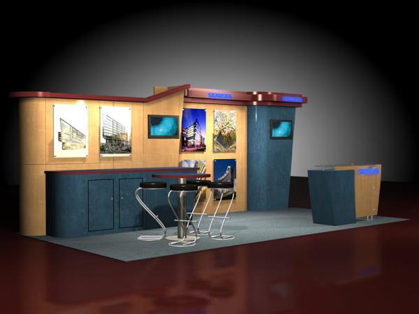 DM-0461 Trade Show Booth