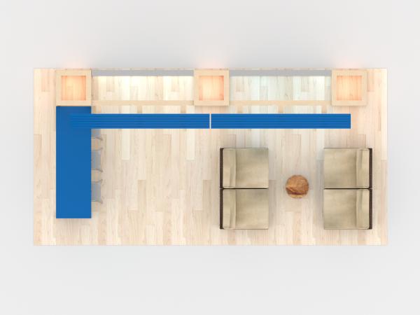 ECO-2123 Sustainable Display - Plan View