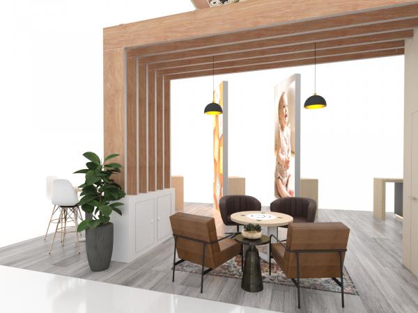 ECO-5060 Custom Sustainable Trade Show Exhibit -- View 10