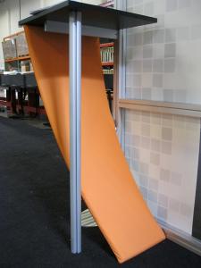 ECO-1009 10x10 with Paradise Graphics, LED Lighting, and Recycled Tension Fabric Accents -- Image 2