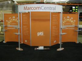 eSmart Modified ECO-2003 with Center Fabric Graphic, Large Header, and Tension Fabric Graphics -- Image 1