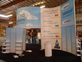 Modified VK-5095 Visionary Designs Hybrid Island Exhibit with Fabric and Direct Print Graphics -- Image 2