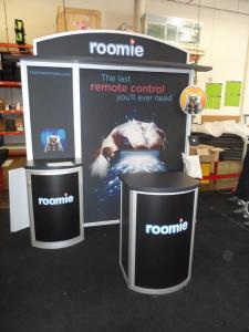 VK-1321 Visionary Designs Hybrid Display with Workstation, Counter, and Header