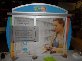 Modified VK-0001 Visionary Designs Hybrid Table Top with Tension Fabric and Plex Graphics -- Image 1