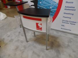 Modified VK-1214 Sacagawea Portable Hybrid Display with Oval Header, Counter, and Arch Canopy -- Image 2