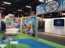 RENTAL: 30' x 60' Island with SEG Fabric Graphics -- Image 4