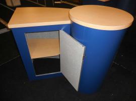 LTK-1106 Modular Laminate Counters with Locking Storage and Shelf -- Image 2