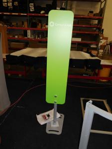 MOD-1333 Portable iPad Stand (rear view)