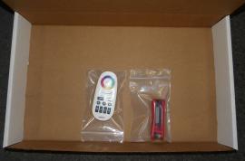 MOD-1453 Charging Table with Optional Programmable RGB Accents Lights and Crate Packaging -- View 3