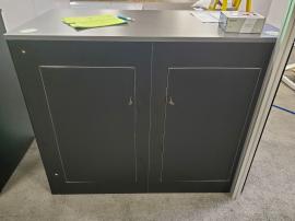 (11) Custom Modular Workstations with Monitor Mounts -- View 4