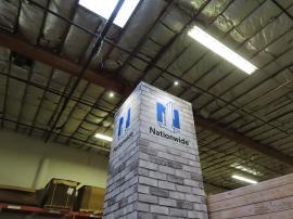 Custom Island Exhibit with Arch, Tower, Pergola, and Monitor Mount -- Image 3