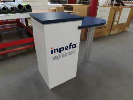 LTK-1016 Modular Counter with Locking Storage and Shelf -- Image 2