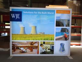 SYK-1050 Symphony Portable Display with Backlit Fabric Graphic