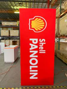 RENTAL: RE-2054 Gravitee Panel System Inline Design with Storage Closet -- View 3