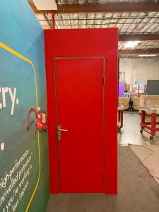 RENTAL: RE-2054 Gravitee Panel System Inline Design with Storage Closet -- View 4