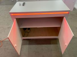 RENTAL: RE-2054 Gravitee Panel System Inline Design with Storage Closet -- View 5