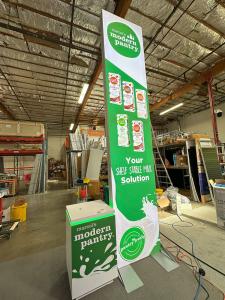 RENTAL: Modified RE-9085 Island Design with Storage Closet with Locking Door -- View 3