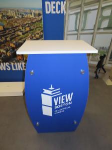 SYK-1046 Symphony Portable Display with Workstation -- View 2