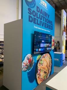 RENTAL: Modified RE-9084 Island Design with Gravitee Storage Closet with Locking Door -- View 3