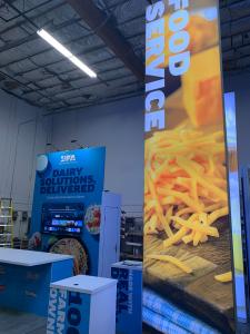 RENTAL: Modified RE-9084 Island Design with Gravitee Storage Closet with Locking Door -- View 5