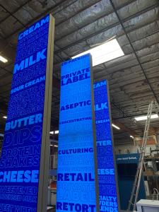 RENTAL: Modified RE-9084 Island Design with Gravitee Storage Closet with Locking Door -- View 6