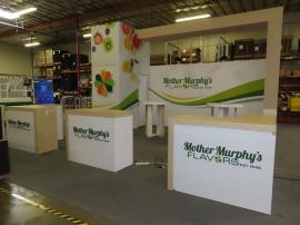 Custom Island Exhibit w/ Custom Counters -- View 3