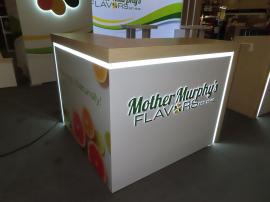 Custom Island Exhibit w/ Custom Counters -- View 5