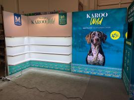 RENTAL: Inline Design with Gravitee Storage Closet, (1) 74" Wide x 95" High Lightbox, and (2) 72" Wide x 95" High Lightboxes -- View 3