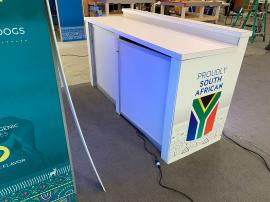 RENTAL: Inline Design with Gravitee Storage Closet, (1) 74" Wide x 95" High Lightbox, and (2) 72" Wide x 95" High Lightboxes -- View 6