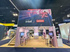 RENTAL: Enlarged Medium Double Deck Design @ 22' x 16' with Storage Closet -- View 2