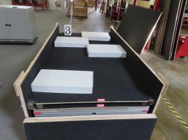 Gravitee Modular Tower/Closet with Locking Door @ 96" W x 50" D x 125" H with Crate Packaging -- View 5