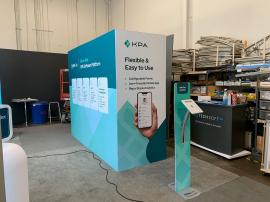 RENTAL: Island Design with Gravitee Storage Closet with Locking Door -- View 2