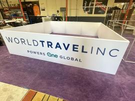 RENTAL: Island Design with Gravitee Storage Tower -- Hanging Sign