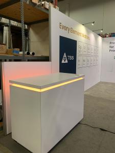 RENTAL: Arch Canopy Structure with Front Gravitee Wall -- View 4