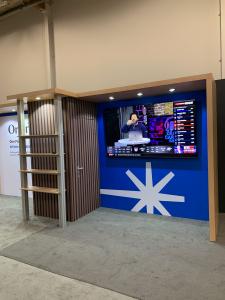 RENTAL: Modified RE-2103 Inline Design with Gravitee Panel System Backwall -- View 2