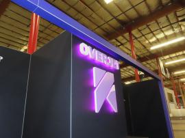 Modified GK-2019 Gravitee Inline Exhibit with Tension Fabric Graphics -- View 4