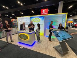 RENTAL: Custom Gravitee Inline Design with White Laminated Canopy -- View 3