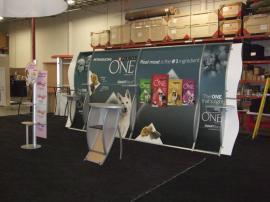 Modified VK-1805 Perfect 20 Portable Hybrid Display with Product Tower and VK-1657 Shelves -- Image 2