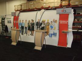 VK-1802 Perfect 20 Portable Hybrid Display with VK-1613 Workstation -- Image 1