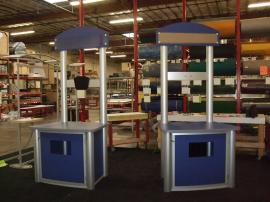 Modified MOD-1170 Tower, Modified MOD-1183 Modular Counter, and Custom Workstation -- Image 3