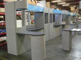 Multiple Intro Fabric Folding Panel Displays -- Image 2