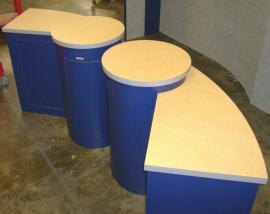 Custom Pedestal with Doors